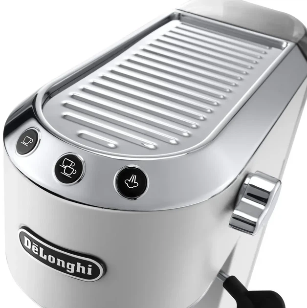 Кофеварка рожковая DeLonghi EC 685 W 51мм White - изображение 3