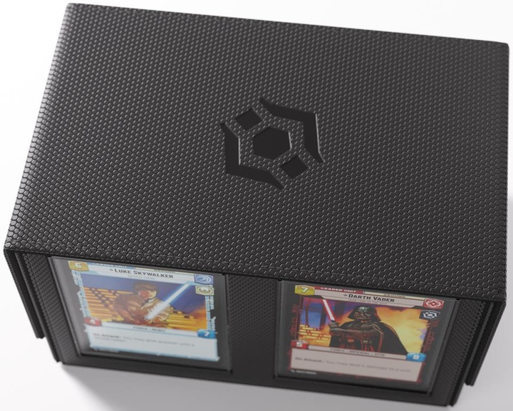 Premium pudełko Gamegenic Star Wars Unlimited na 2 talie do gry Black (4251715413838) - obraz 9