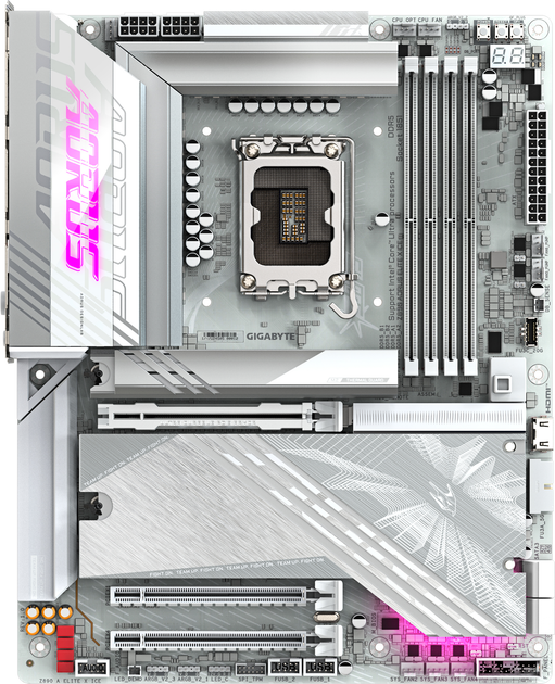 Płyta główna Gigabyte Z890 AORUS ELITE X ICE (s1851, Intel Z890, PCI-Ex16) - obraz 1