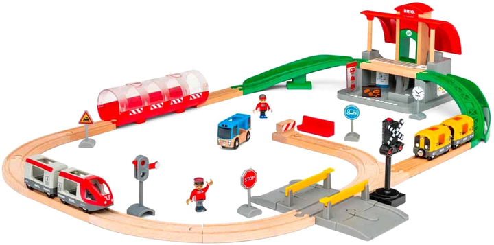 Ігровий набір Brio World Central Station (7312350339895) (955555908642836) - Уцінка - зображення 3