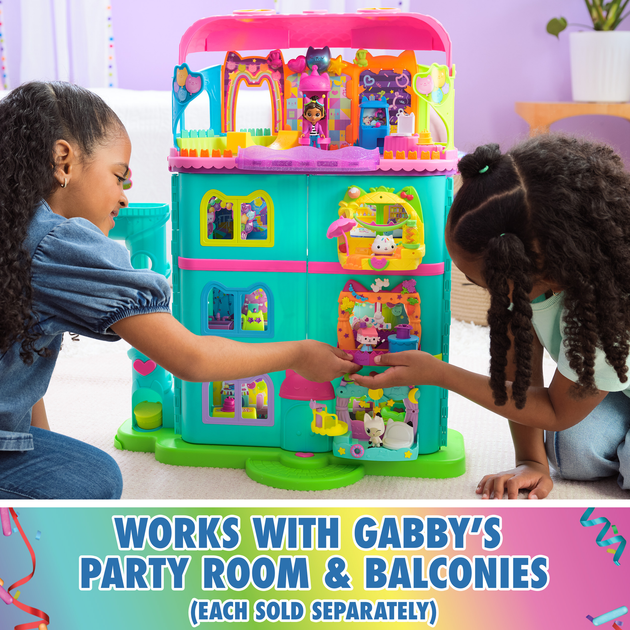 Ігровий набір Spin Master Gabby's Dollhouse Purrfect Dollhouse Rainbow (0681147027183) (955555908642646) - Уцінка - зображення 7