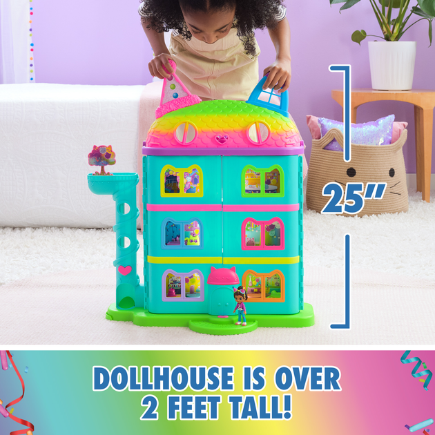 Ігровий набір Spin Master Gabby's Dollhouse Purrfect Dollhouse Rainbow (0681147027183) (955555908642679) - Уцінка - зображення 10