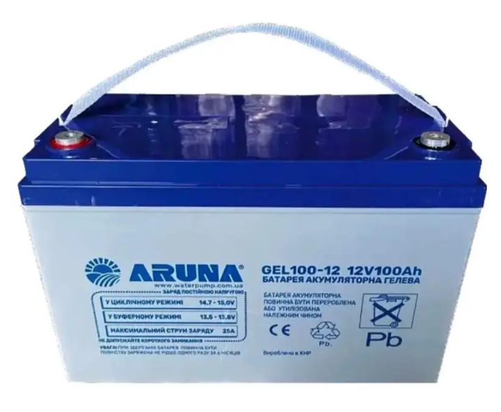 Акумулятор гелевий ARUNA GEL100-12 - изображение 1