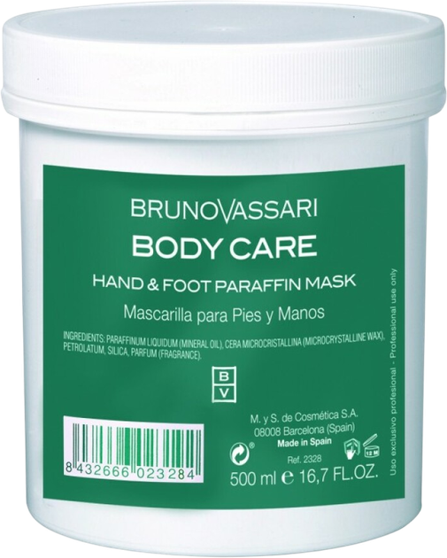 Maska do ciała Bruno Vassari Body Care 500 ml (8432666023284) - obraz 1