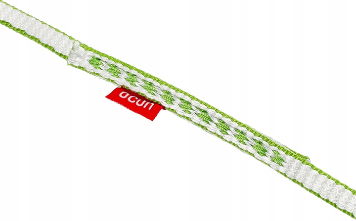 Альпіністська стрічка Ocun O-Sling Bio-Dyn 8 мм 80 см зелена (8591804668395) - зображення 4