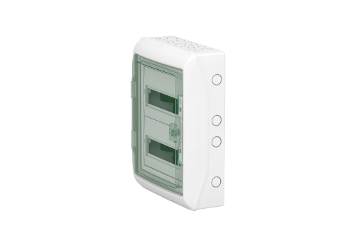 Щит навісний Schneider Electric Kaedra Mureva 2 ряди 24 модулі IP65 з прозорими дверима (13983) - Фото 3 Щит навісний Schneider Electric Kaedra Mureva 2 ряди 24 модулі IP65 з прозорими дверима (13983) - зображення 3