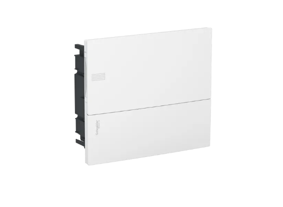 Щит врізний Schneider Electric Resi9 Mini Pragma 12 модулів з білими дверима (MIP22112) - зображення 5