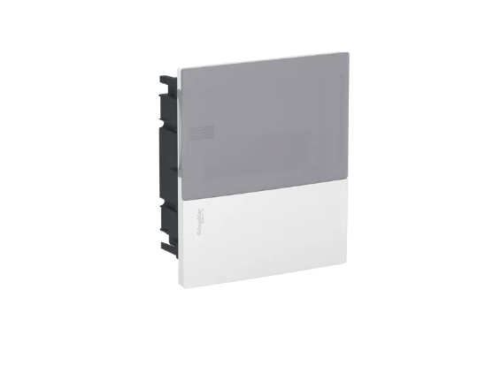 Щит врезной Schneider Electric Resi9 Mini Pragma 4 модуля с полупрозрачной дверью (MIP22104T) - изображение 5