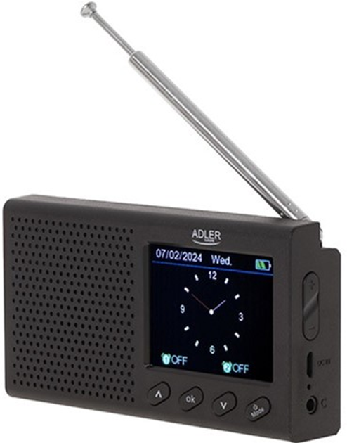 Odbiornik radiowy Adler Radio AD 1198 (5905575902009) - obraz 3