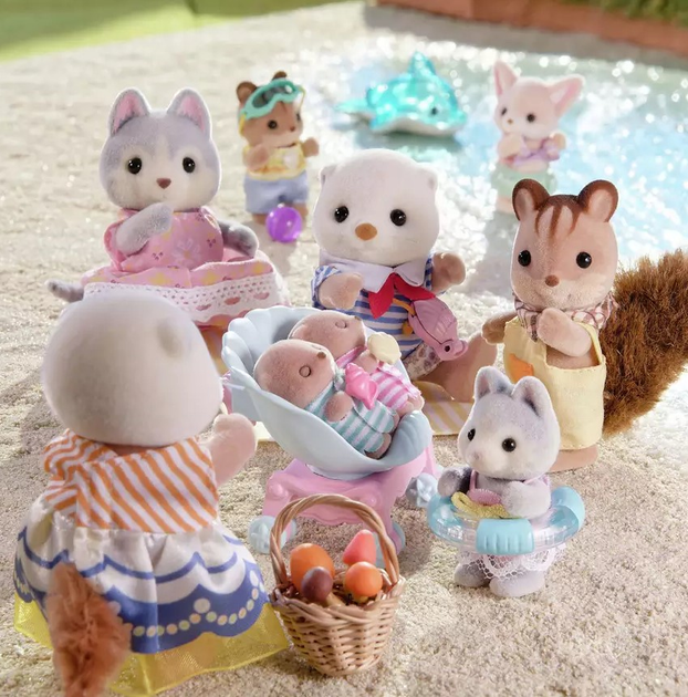 Zestaw Sylvanian Families Sea Otter Family (SLV5803) - obraz 6