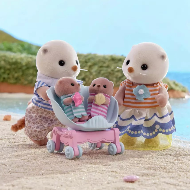 Zestaw Sylvanian Families Sea Otter Family (SLV5803) - obraz 7