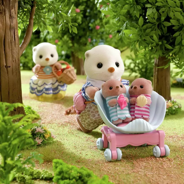 Zestaw Sylvanian Families Sea Otter Family (SLV5803) - obraz 9