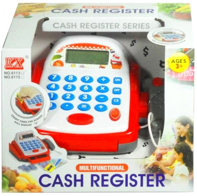 Zestaw zabawek Swede Cash Register (5902496139514) - obraz 1