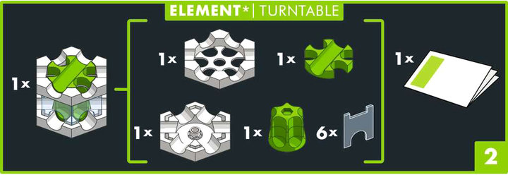 Іграшковий набір Ravensburger Gravitrax Pro Element Turntable (4005556224333) - зображення 6
