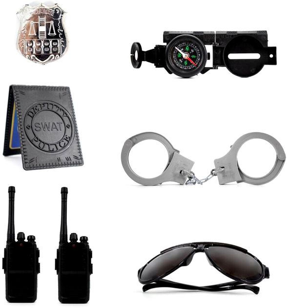 Zestaw policyjny Icom Warfare z walkie talkie (8602306290905) - obraz 3
