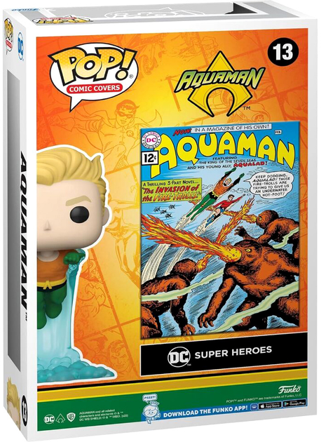 Figurka Funko Pop DC Comic Covers Aquamen (889698674041) - obraz 2