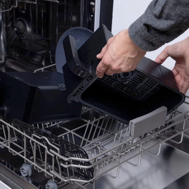 Мультипіч, аерофритюрниця BluMill Dual AFT08003 Black - зображення 8