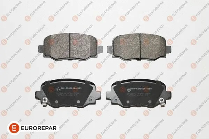 Комплект тормозных колодок FIAT 500X, JEEP RENEGADE, JEEP COMPASS, EUROREPAR (1675996280) - изображение 1