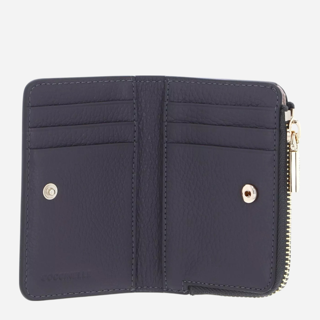 Etui na karty skórzane Coccinelle E2MW5170101-Y66 Ciemnoszare - obraz 3