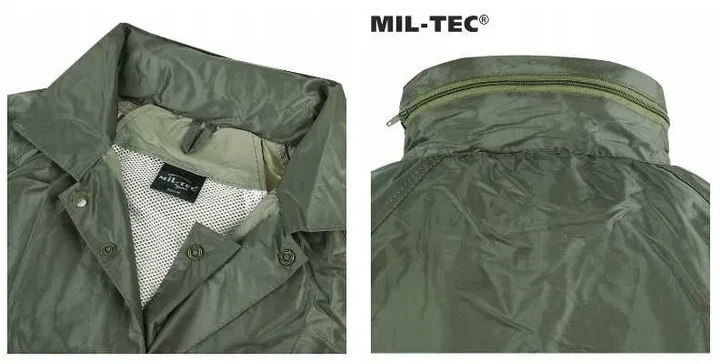 Плащ-дождевик MIL-TEC тактический дождевик 10625201 - размер 3XL - изображение 3