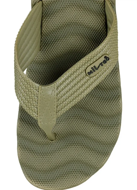 Вьетнамки (Шлепанцы) тактические из пены Eva Mil-Tec "Combat Sandals" олива 12893001 Размер 42 - Фото 7 Вьетнамки (Шлепанцы) тактические из пены Eva Mil-Tec "Combat Sandals" олива 12893001 Размер 42 - изображение 7
