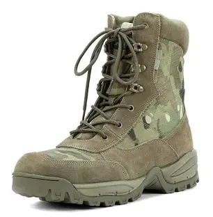 Ботинки тактические демисезонные Mil-Tec Side zip boots на молнии Multicam 12822141 - размер 46 - изображение 3