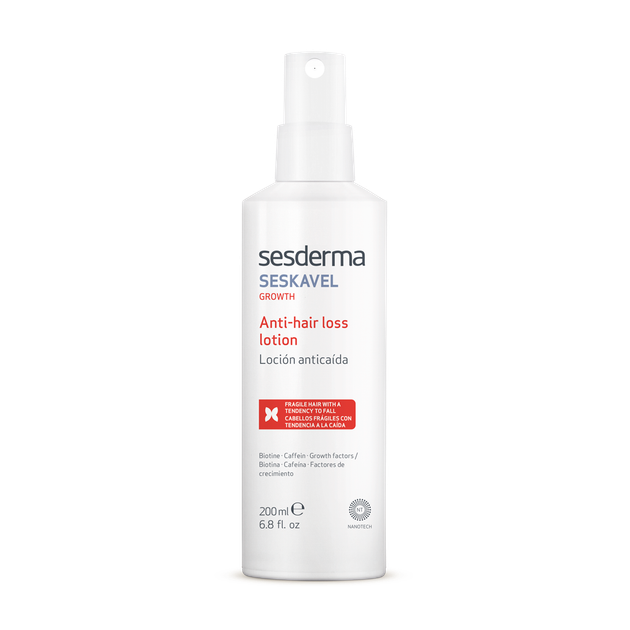 Лосьон от выпадения волос Sesderma SESKAVEL Anti Hair Loss Lotion 200 мл - Фото 1 Лосьон от выпадения волос Sesderma SESKAVEL Anti Hair Loss Lotion 200 мл - изображение 1