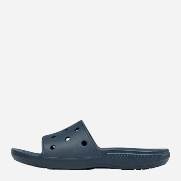 Жіночі шльопанці для пляжу Crocs Classic Slide 206121-NAV 38-39 (M6/W8) 24 см Темно-сині (191448509573) - зображення 3