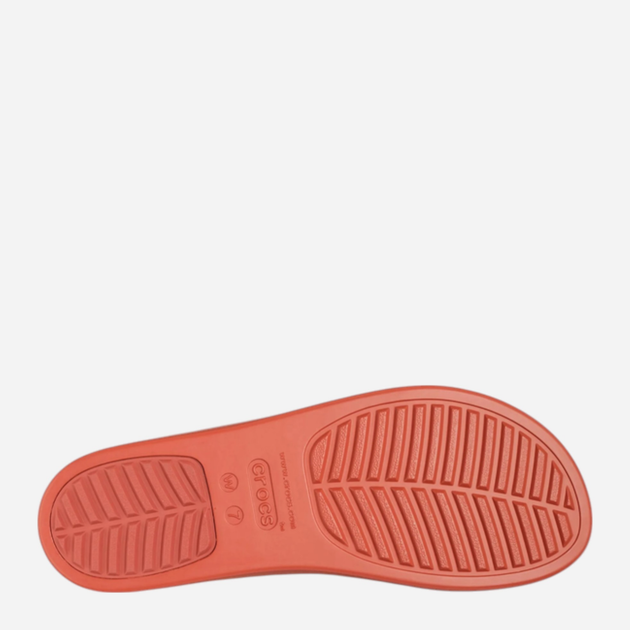 Жіночі шльопанці Crocs Brooklyn Slide 208728-2DT 36-37 (M4/W6) 22 см Червоні (196265603237) - зображення 6
