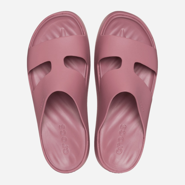 Жіночі шльопанці Crocs Getaway Platform H-Strap 209409-5PG 39-40 (M7/W9) 25 см Темно-рожеві (196265540426) - зображення 3