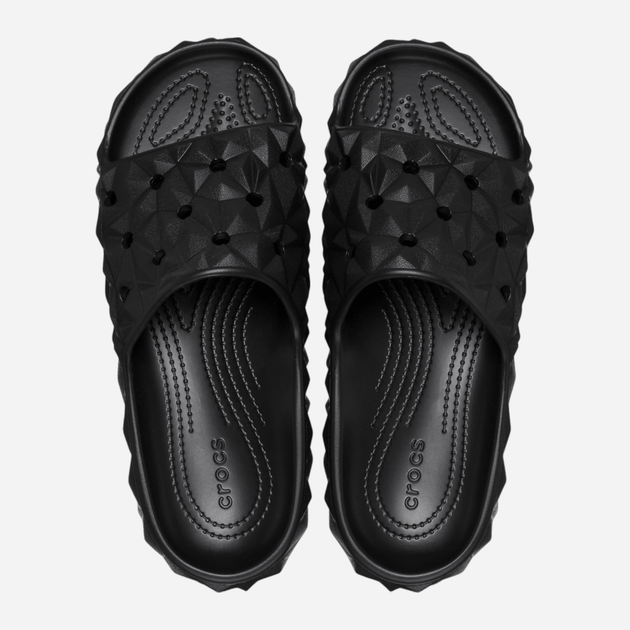 Жіночі шльопанці для пляжу Crocs Classic Geometric V2 209608-001 36-37 (M4/W6) 22 см Чорні (196265554003) - зображення 3