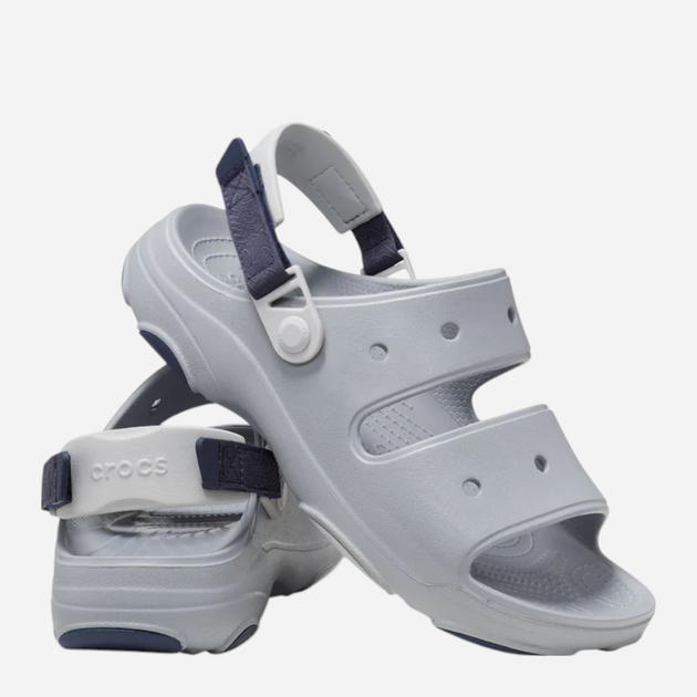 Чоловічі сандалії Crocs Classic All Terrain 207711-007 41-42 (M8/W10) 26 см Світло-сірі (196265229727) - зображення 6