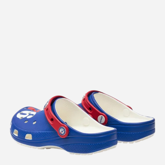 Chodaki męskie Crocs Classic Nba Philadelphia 76Ers Clog 208901-100 46-47 (M12) 30 cm Niebieskie - obraz 3