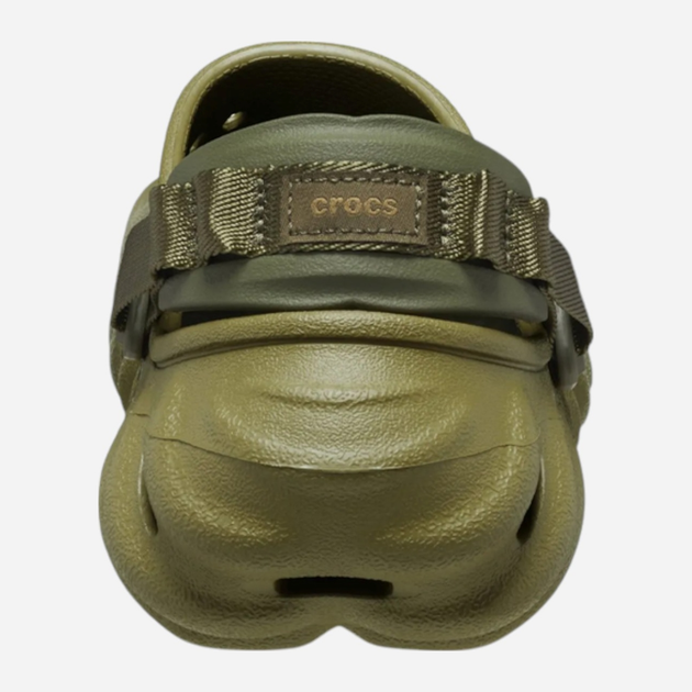 Chodaki męskie Crocs Echo 207937-3UA 39-40 (M7/W9) 25 cm Oliwkowe - obraz 4