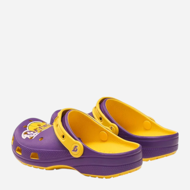 Chodaki damskie Crocs NBA Los Angeles Lakers Cls Clg 208650-75Y 36-37 (M4/W6) 22 cm Fioletowe - obraz 5