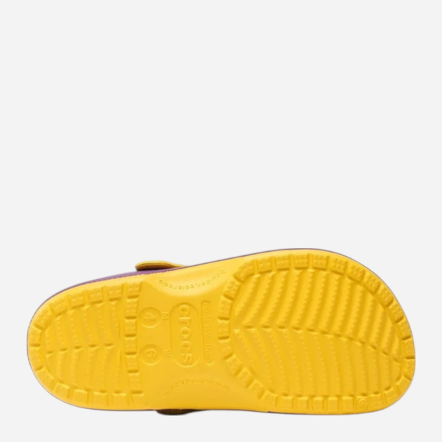 Чоловічі крокси Crocs NBA Los Angeles Lakers Cls Clg 208650-75Y 45-46 (M11) 29 см Фіолетові (196265334889) - зображення 4