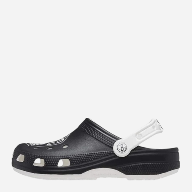 Chodaki damskie Crocs NBA Brooklyn Nets Cls Clog 208651-103 38-39 (M6/W8) 24 cm Czarne - obraz 5