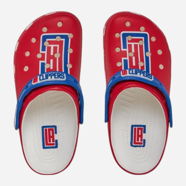 Чоловічі крокси Crocs Classic Nba La Clippers Clog 208863-425 45-46 (M11) 29 см Червоні (196265420551) - зображення 4