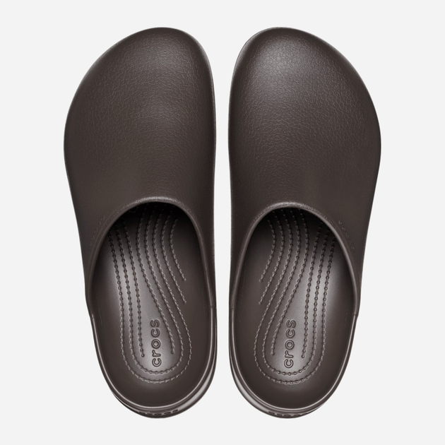 Chodaki damskie na platformie Crocs Dylan Clog 209366-206 36-37 (M4/W6) 22 cm Ciemnobrązowe - obraz 3