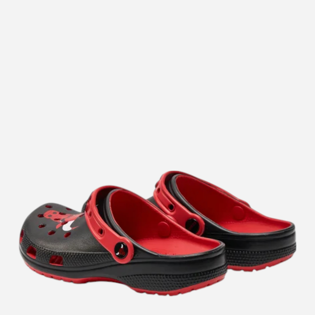 Чоловічі крокси Crocs Nba Chicago Bulls Classic Clog Varsity 209441-6WC 42-43 (M9/W11) 27 см Чорні (196265571895) - зображення 5