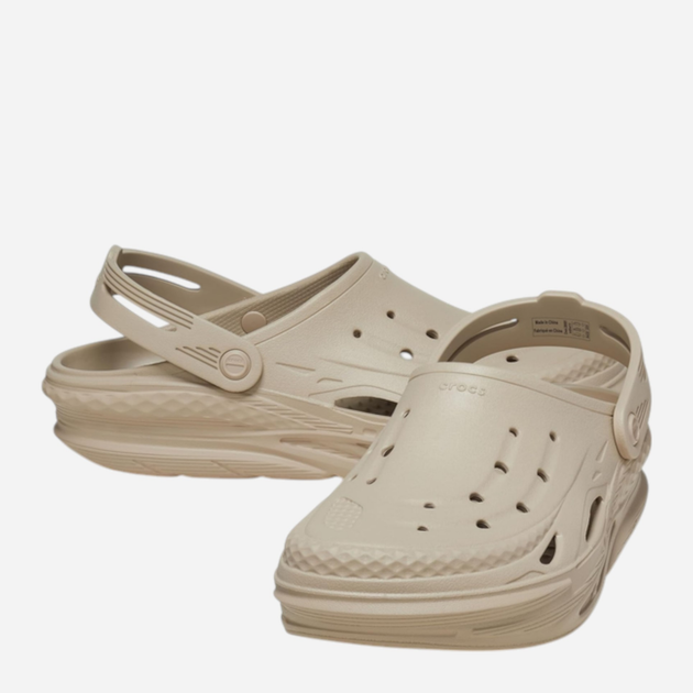 Chodaki męskie Crocs Off Grid Clog 209501-2V3 46-47 (M12) 30 cm Beżowe - obraz 3