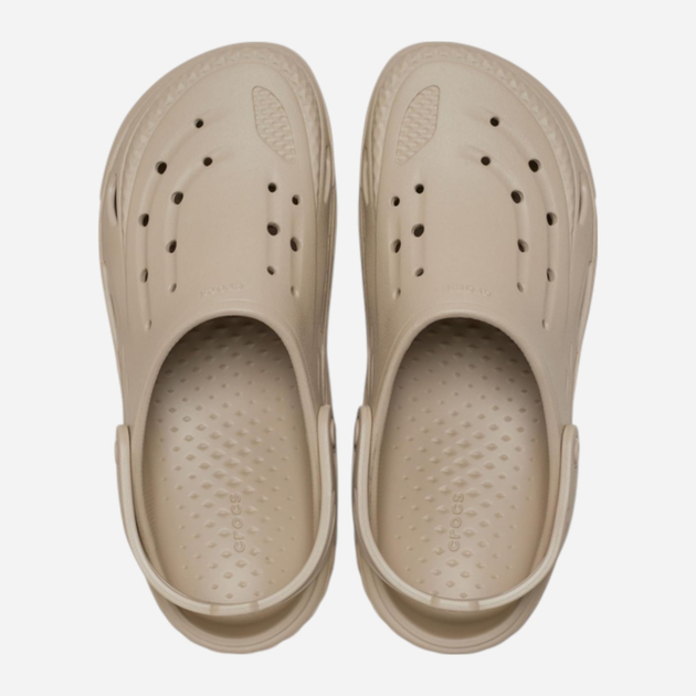 Chodaki męskie Crocs Off Grid Clog 209501-2V3 46-47 (M12) 30 cm Beżowe - obraz 4