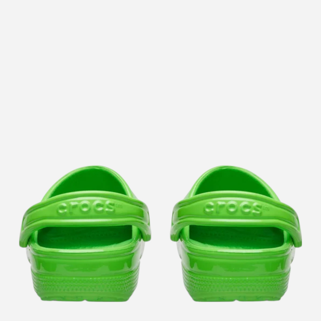 Chodaki damskie Crocs Classic Neon Hl Clog 209683-3WA 39-40 (M7/W9) 25 cm Zielone - obraz 3