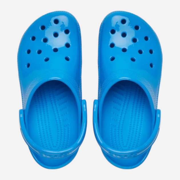 Chodaki damskie Crocs Classic Neon Hl Clog 209683-4OS 38-39 (M6/W8) 24 cm Niebieskie - obraz 3