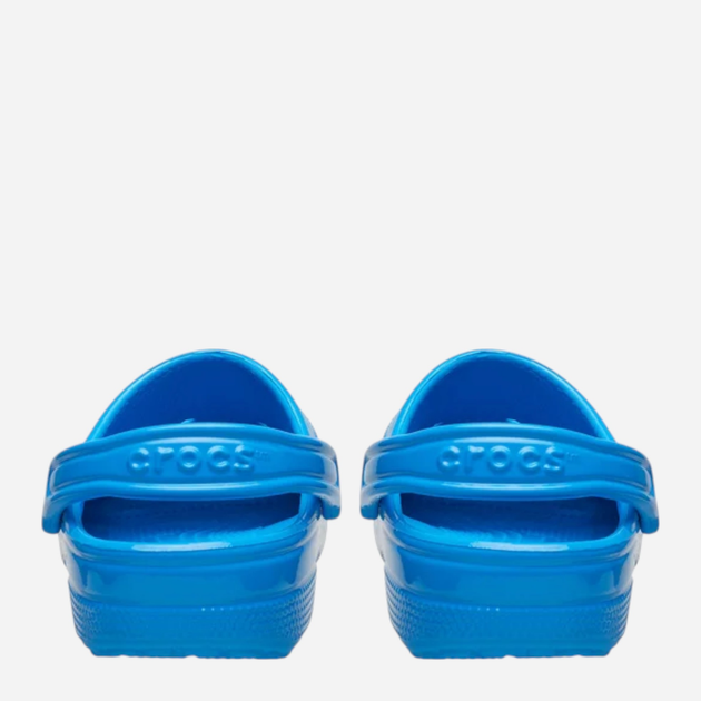 Chodaki damskie Crocs Classic Neon Hl Clog 209683-4OS 38-39 (M6/W8) 24 cm Niebieskie - obraz 4