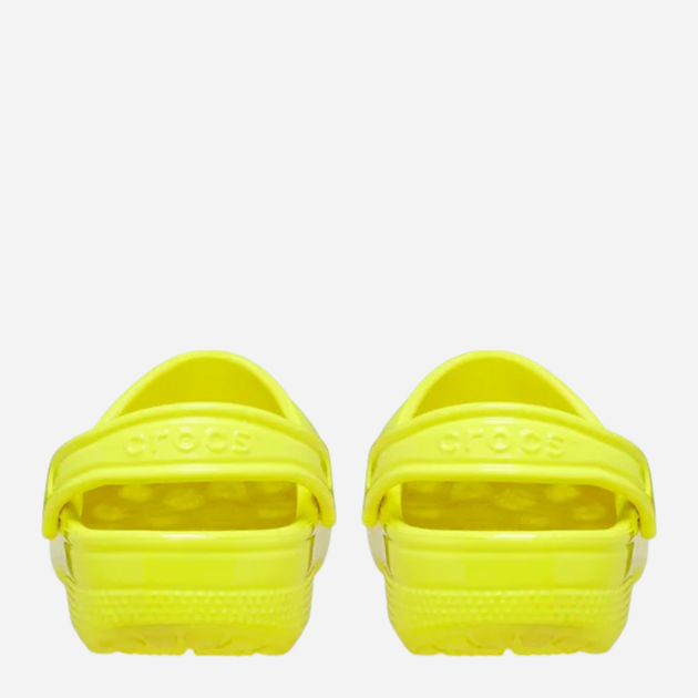 Жіночі крокси Crocs Classic Neon Hl Clog 209683-76M 37-38 (M5/W7) 23 см Жовті (196265602971) - зображення 4