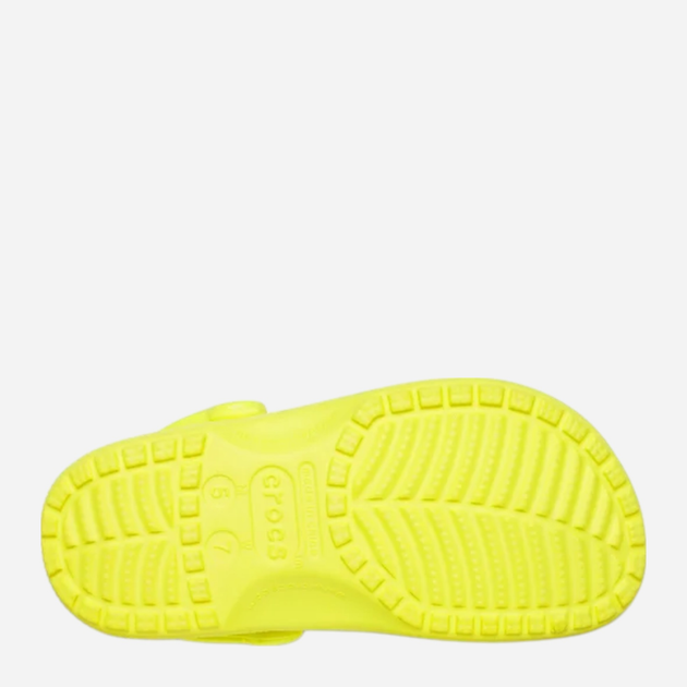 Жіночі крокси Crocs Classic Neon Hl Clog 209683-76M 37-38 (M5/W7) 23 см Жовті (196265602971) - зображення 5