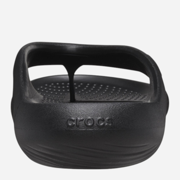 Жіночі в'єтнамки для пляжу Crocs Mellow Recovery Flip 208437-001 41-42 (M8/W10) 26 см Чорні (196265322916) - зображення 5