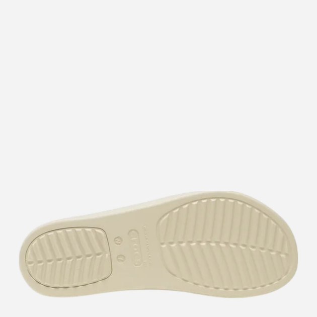 Жіночі в'єтнамки Crocs Brooklyn Flip 208727-2Y2 39-40 (M7/W9) 25 см Бежеві (196265368228) - зображення 6