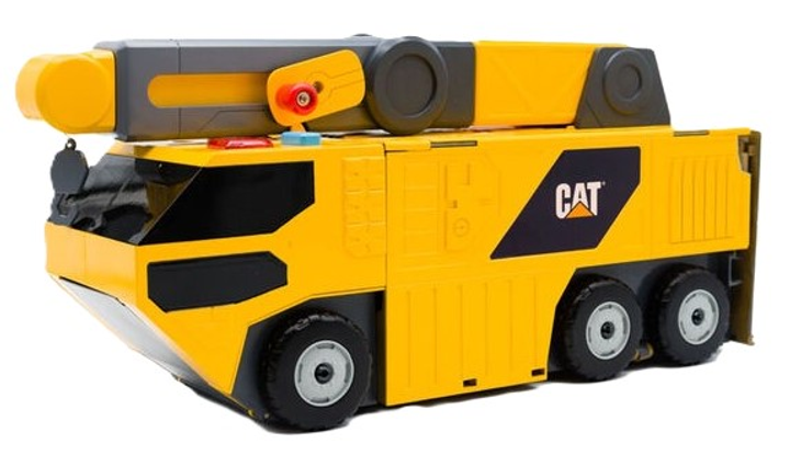 Zestaw Cat budowa auto dźwig + tor z światłami i dźwiękiem (21664833339) - obraz 2